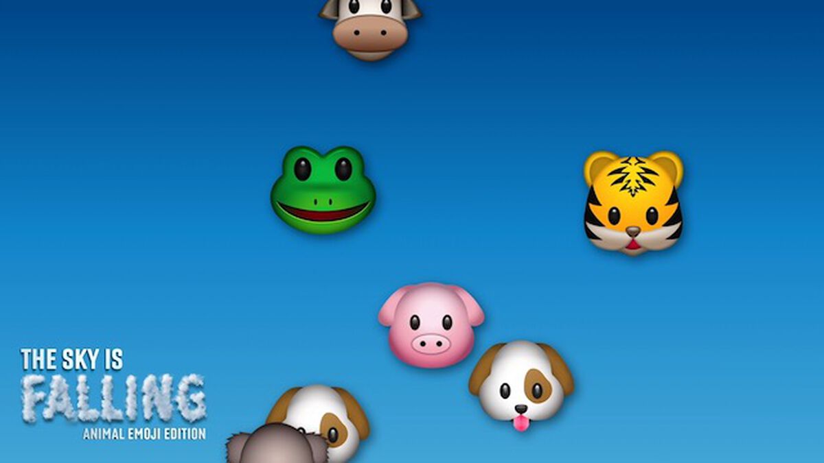 The Sky Is Falling - Animal Emoji Edition image number null